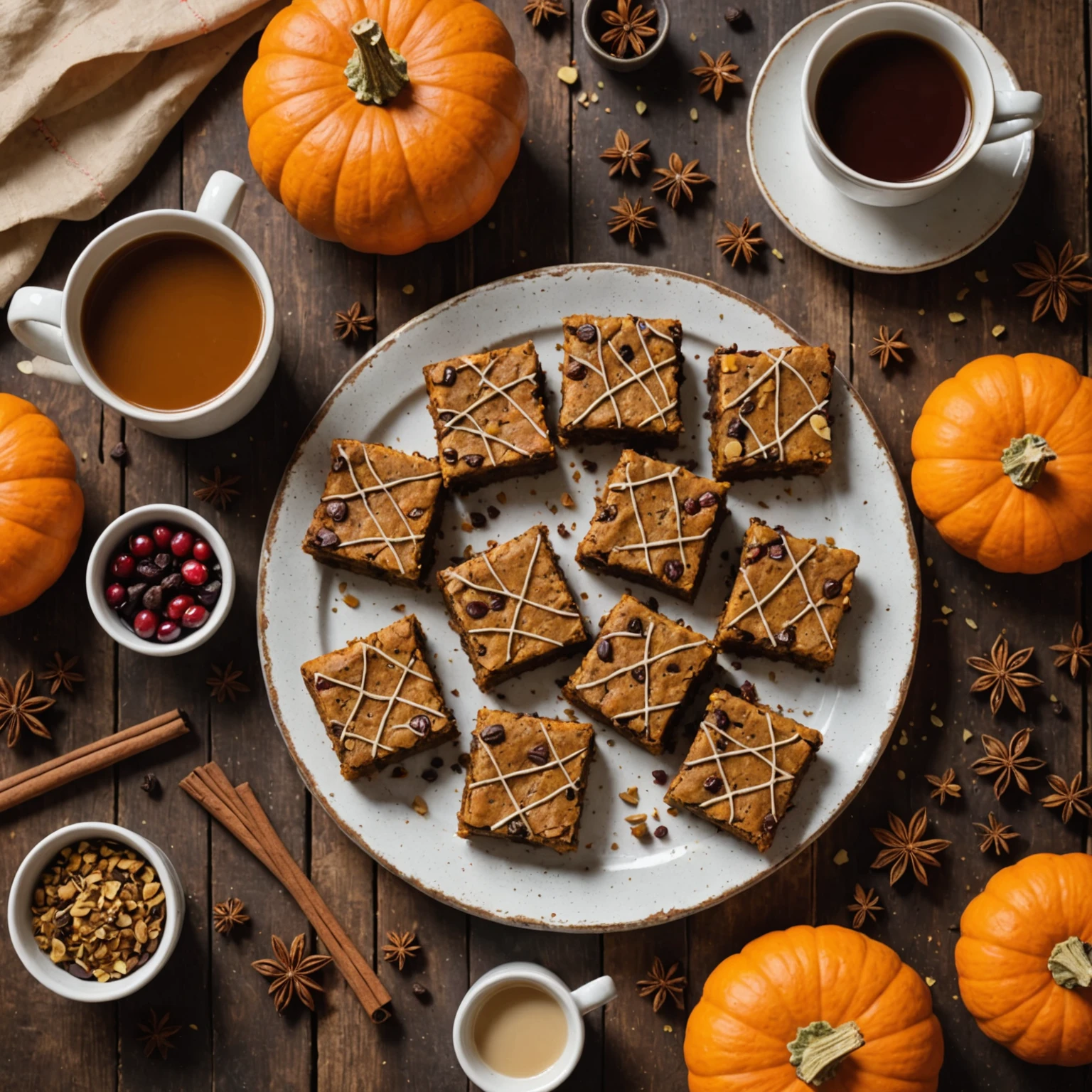Gluten-Free Pumpkin Spice Breakfast Bars