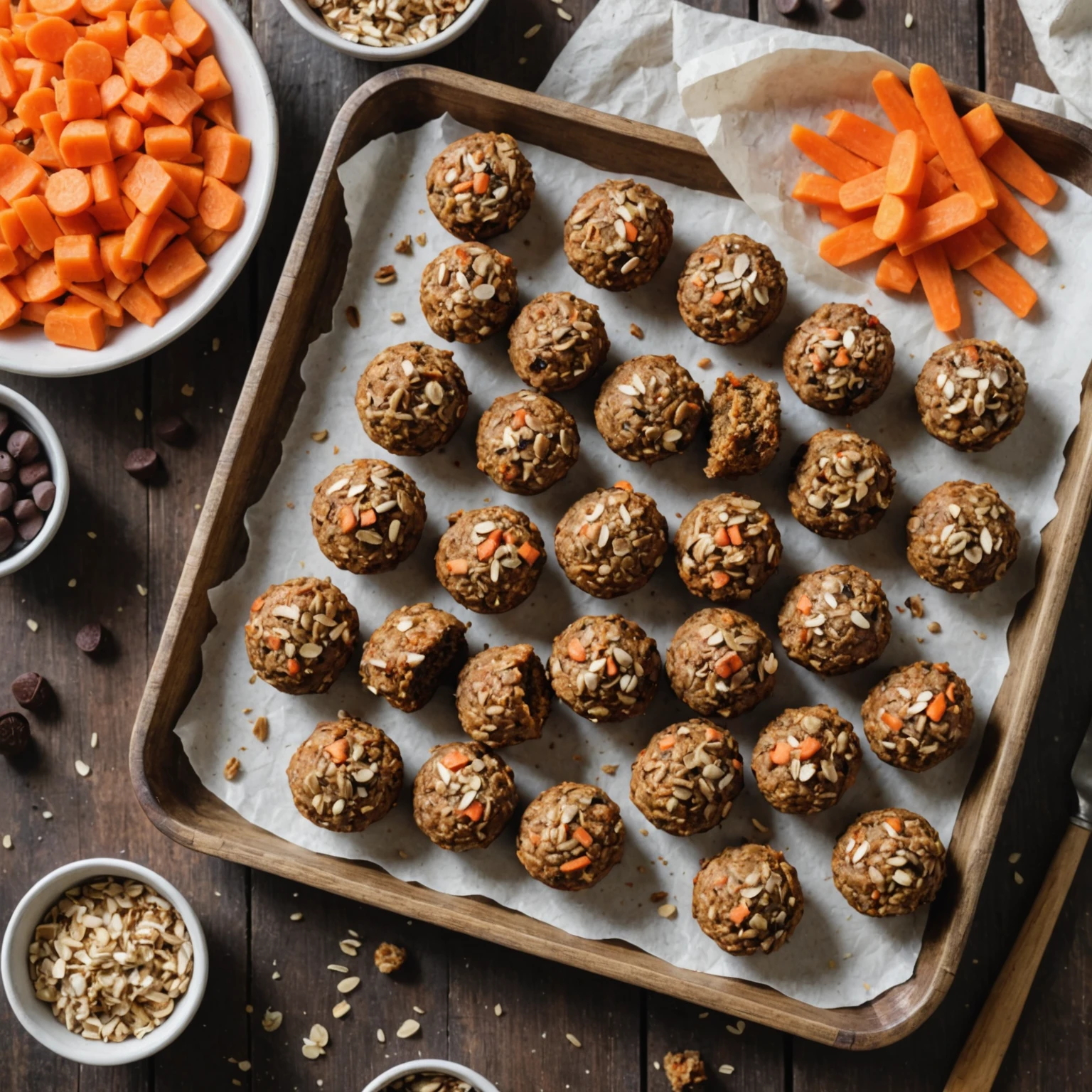 Gluten-Free Carrot Cake Energy Bites