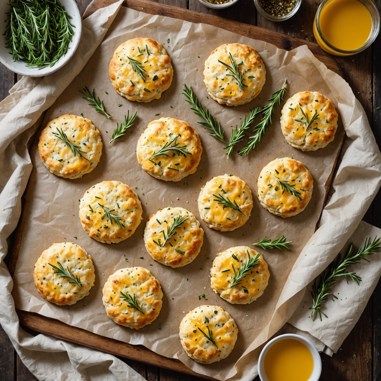 Gluten-Free Savory Cheese and Herb Biscuits