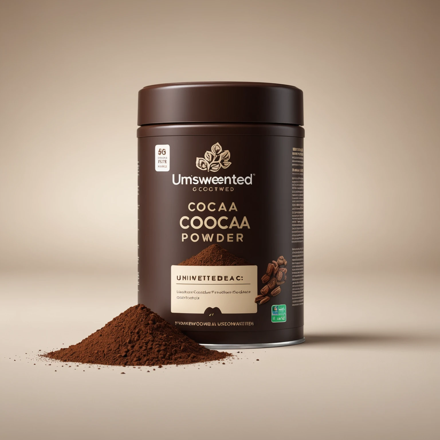 Unsweetened Cocoa Powder recommended for Gluten-Free No-Bake Chocolate Tahini Energy Bars