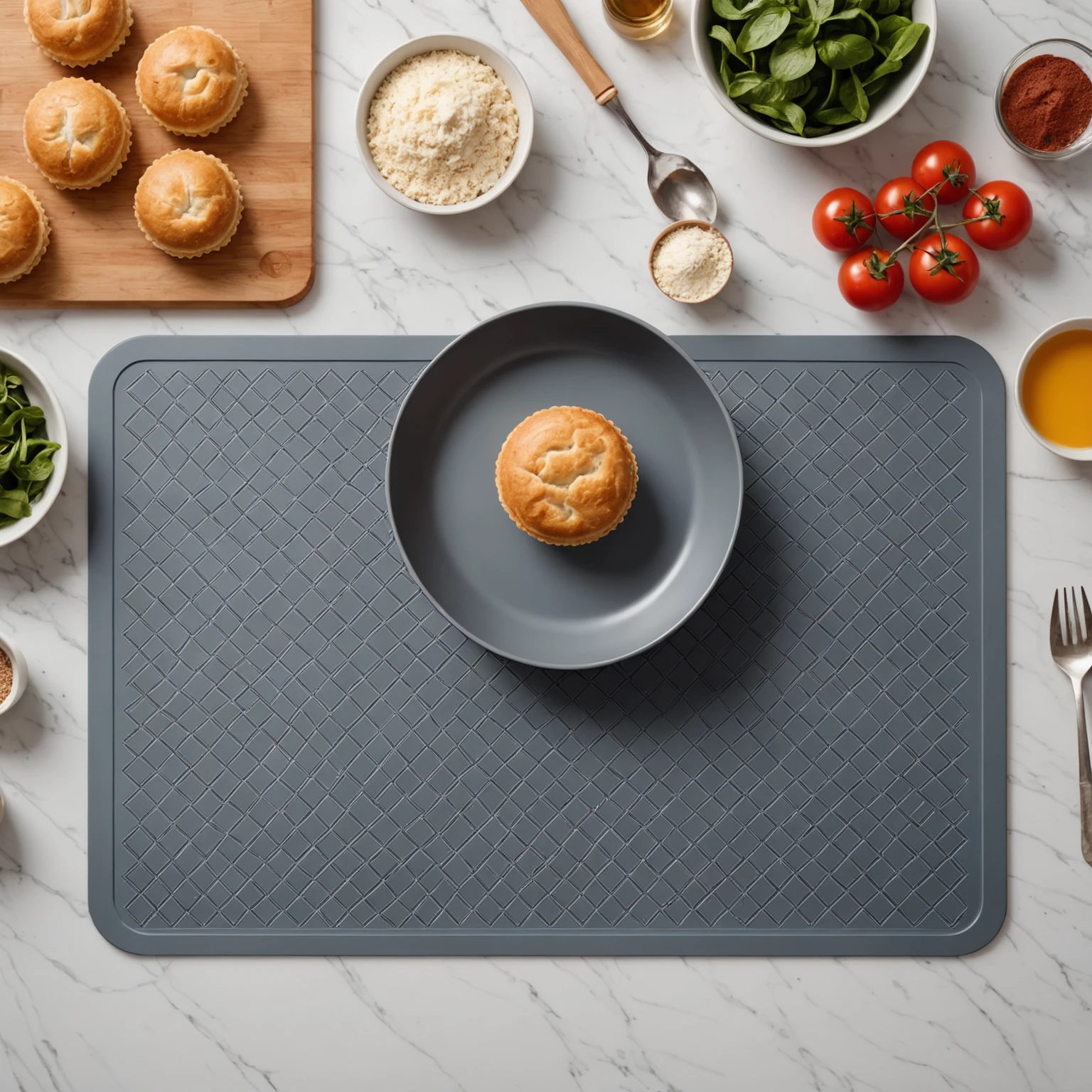 Silicone Baking Mat recommended for Gluten-Free Roasted Chickpea and Za’atar Snack Bites