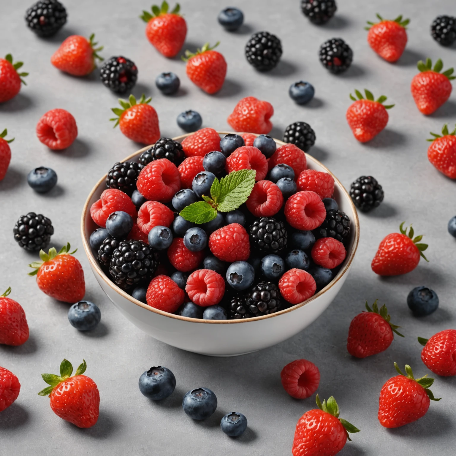Fresh Berries recommended for Gluten-Free Chocolate Avocado Pudding Parfaits