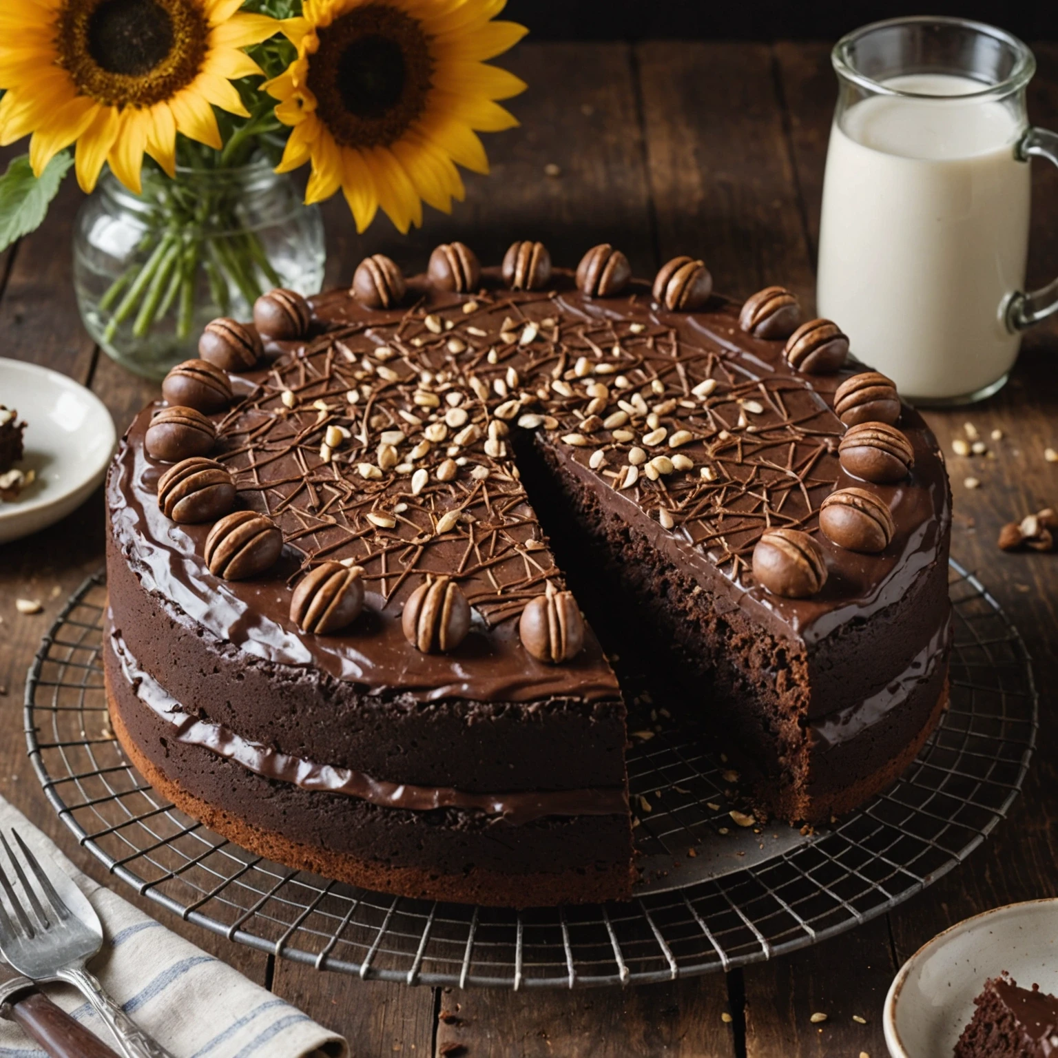 Gluten-Free Chocolate Hazelnut Torte