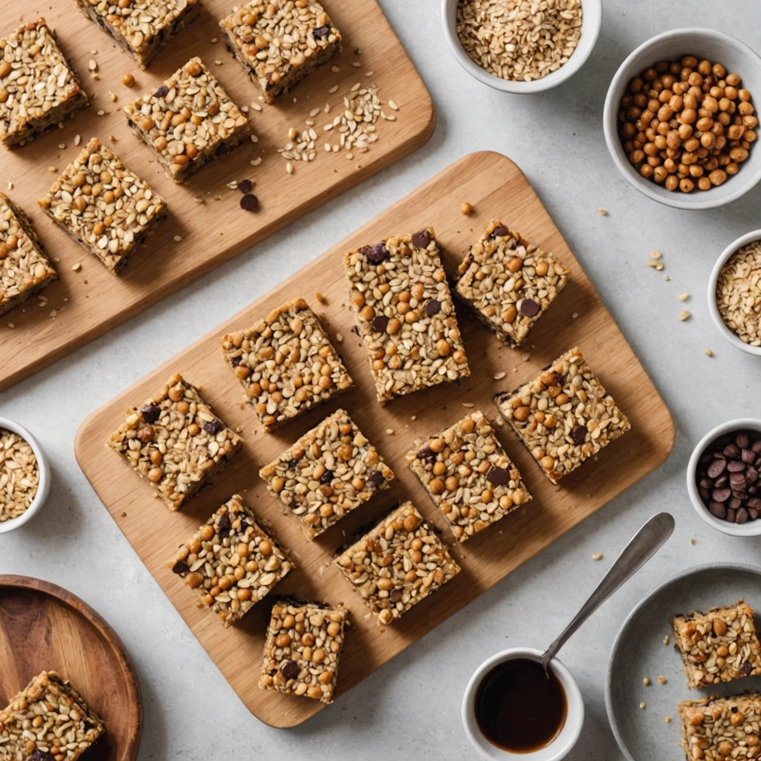 Gluten-Free High-Protein Chickpea and Quinoa Breakfast Bars
