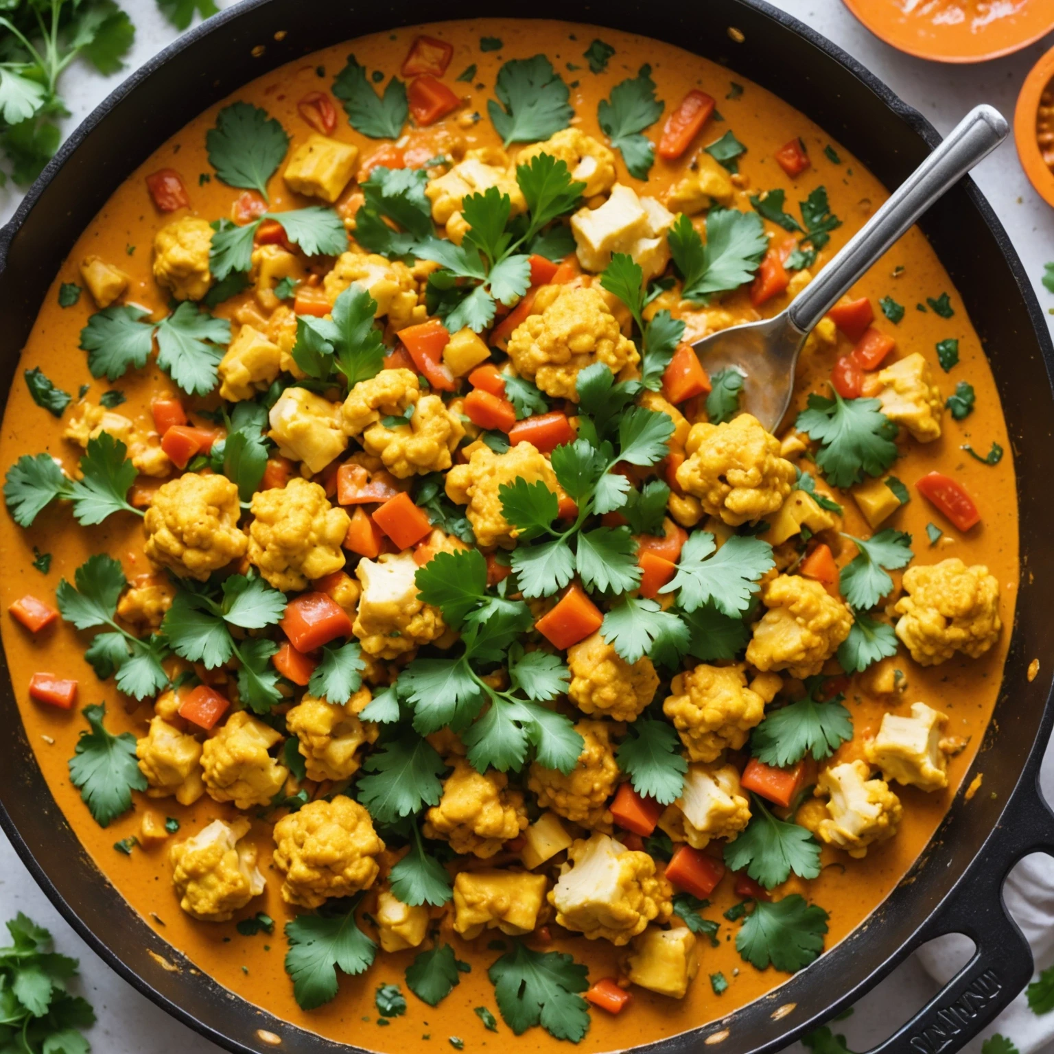 Gluten-Free One-Pot Creamy Coconut and Cauliflower Curry
