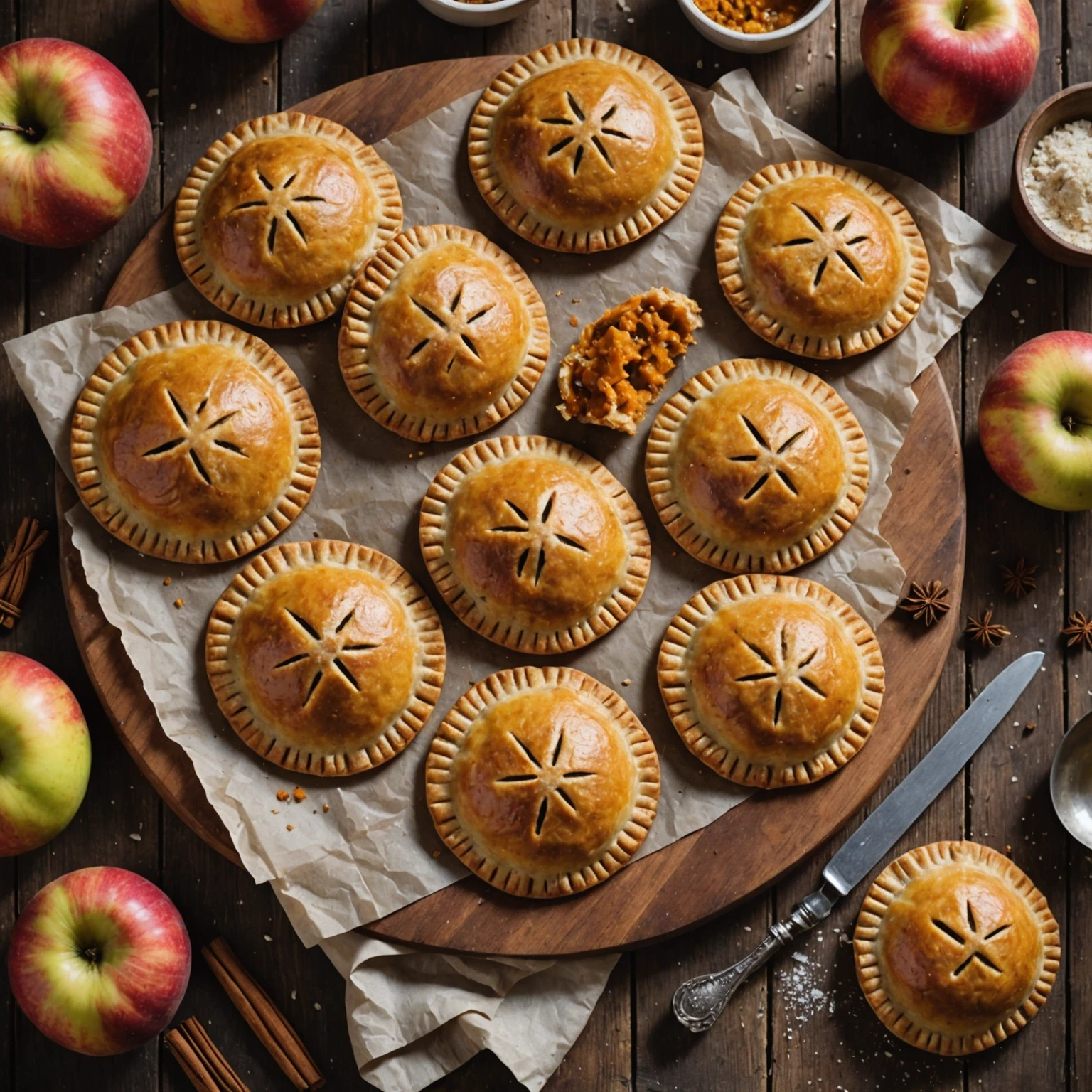 Gluten-Free Spiced Apple and Sweet Potato Hand Pies