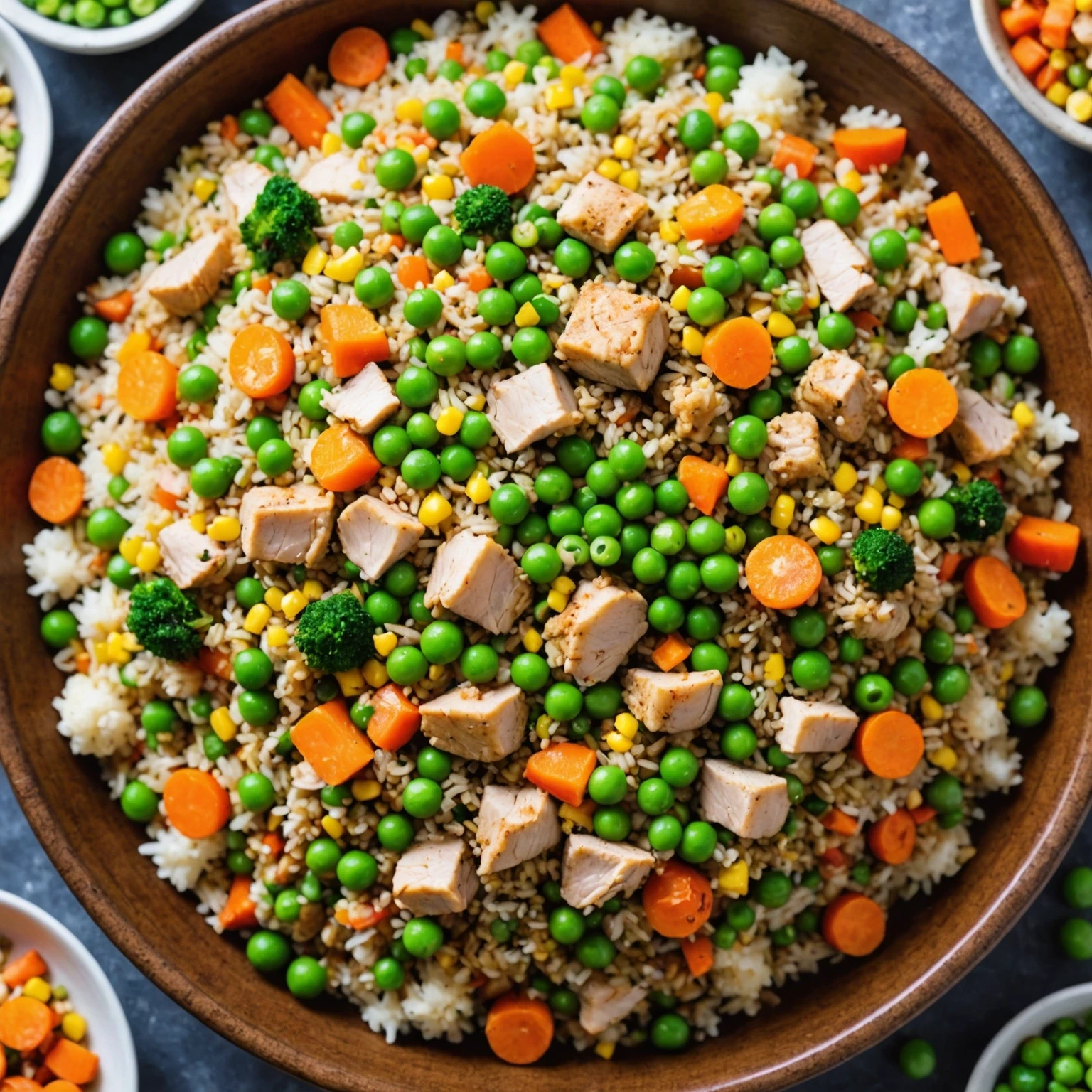 Gluten-Free Low-Carb Turkey and Cauliflower Fried Rice