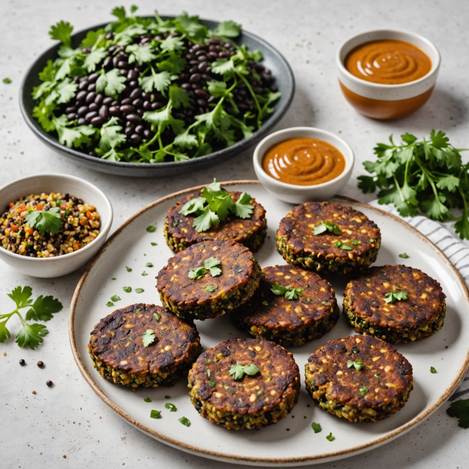 Gluten-Free High-Protein Family-Friendly Black Bean and Quinoa Patties