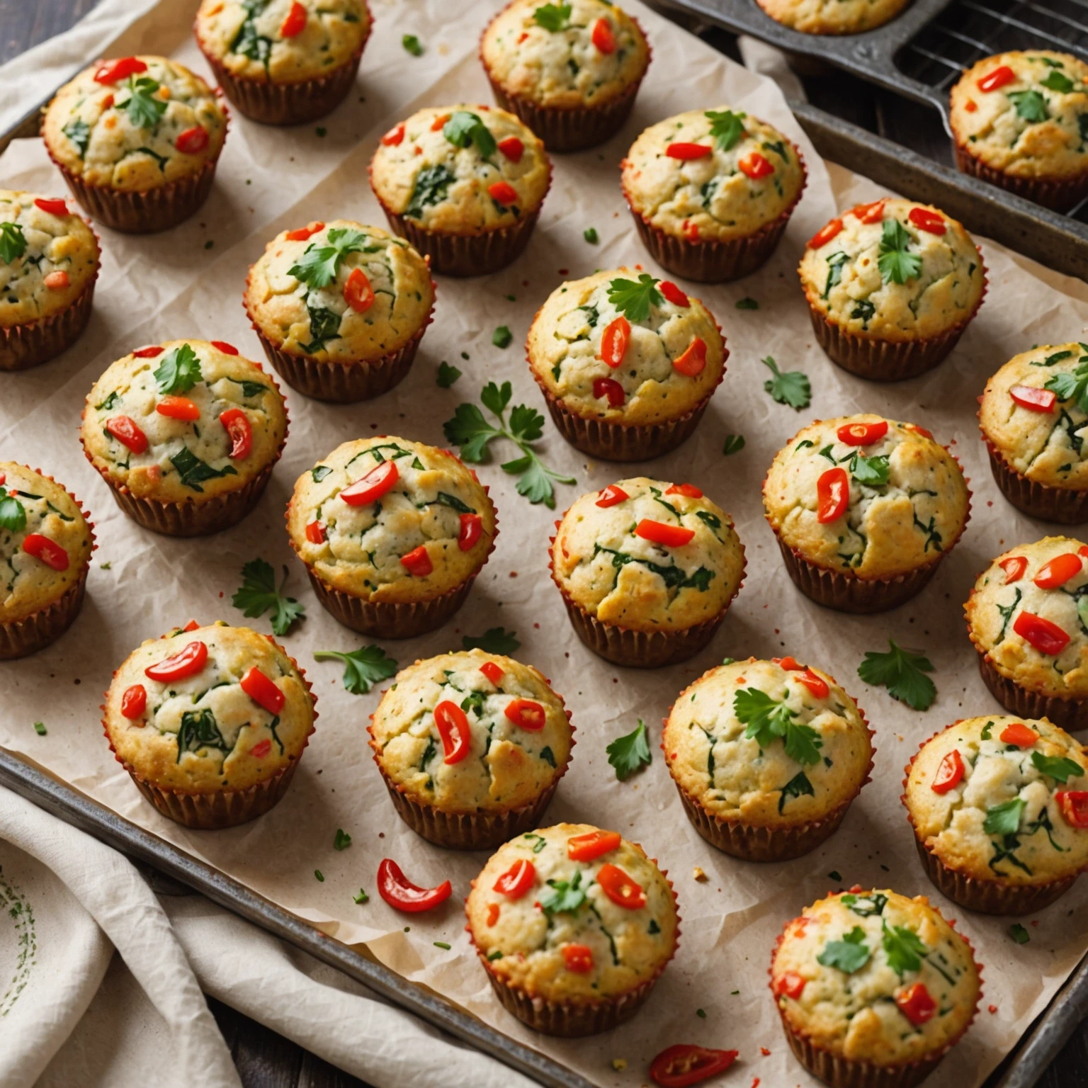 Gluten-Free Family-Friendly Mini Savory Cheese and Veggie Muffins
