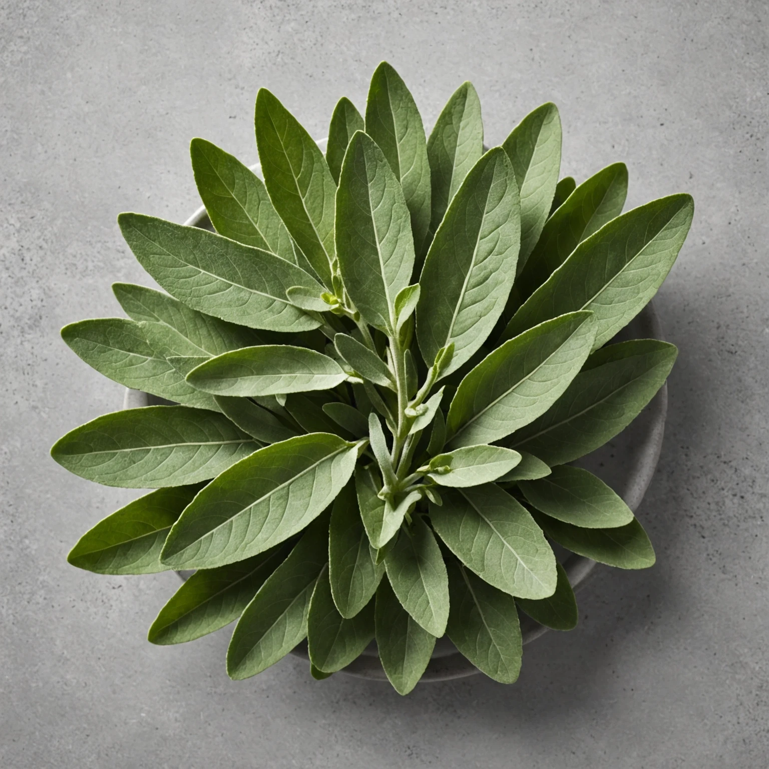 Fresh Sage Leaves