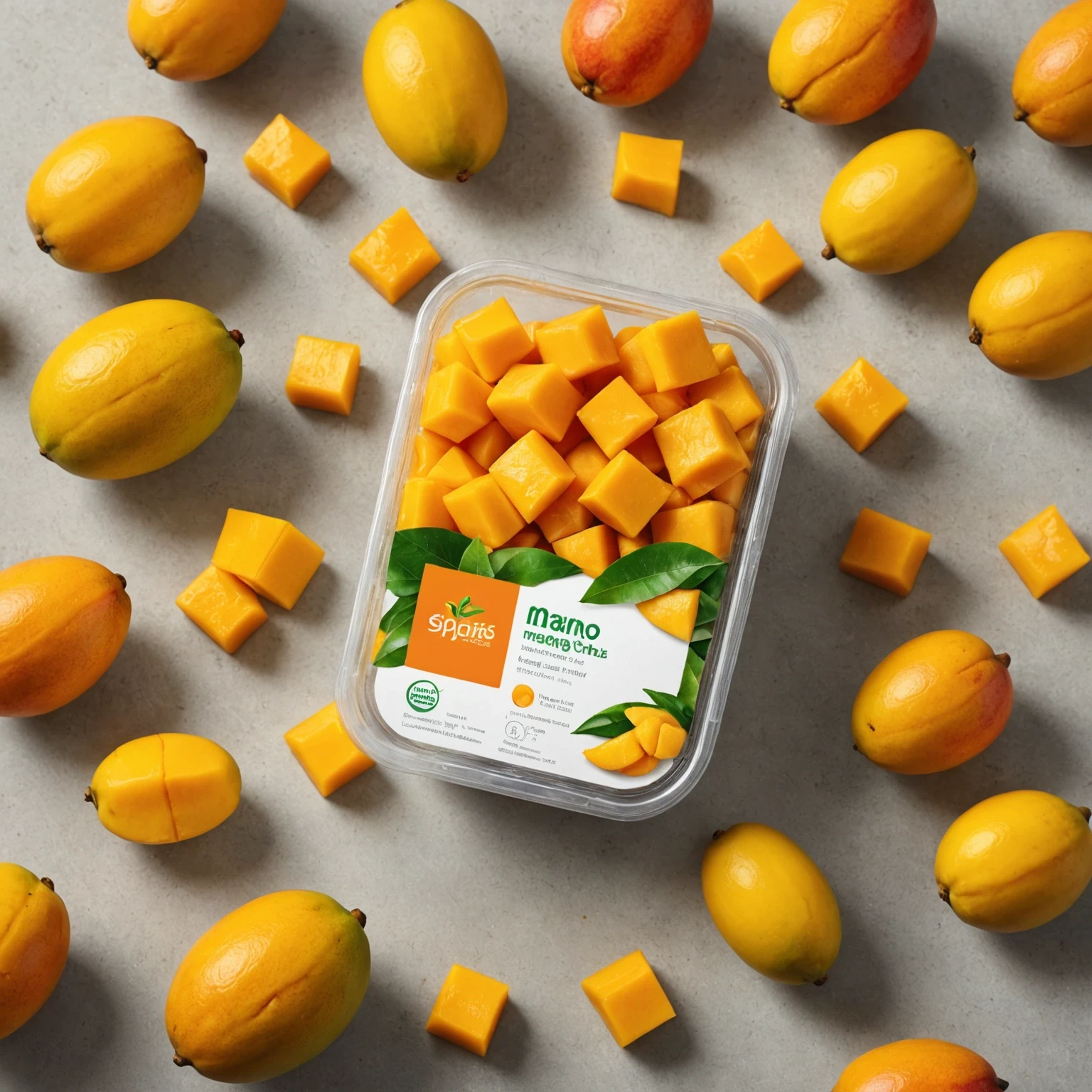 Fresh Mango Chunks