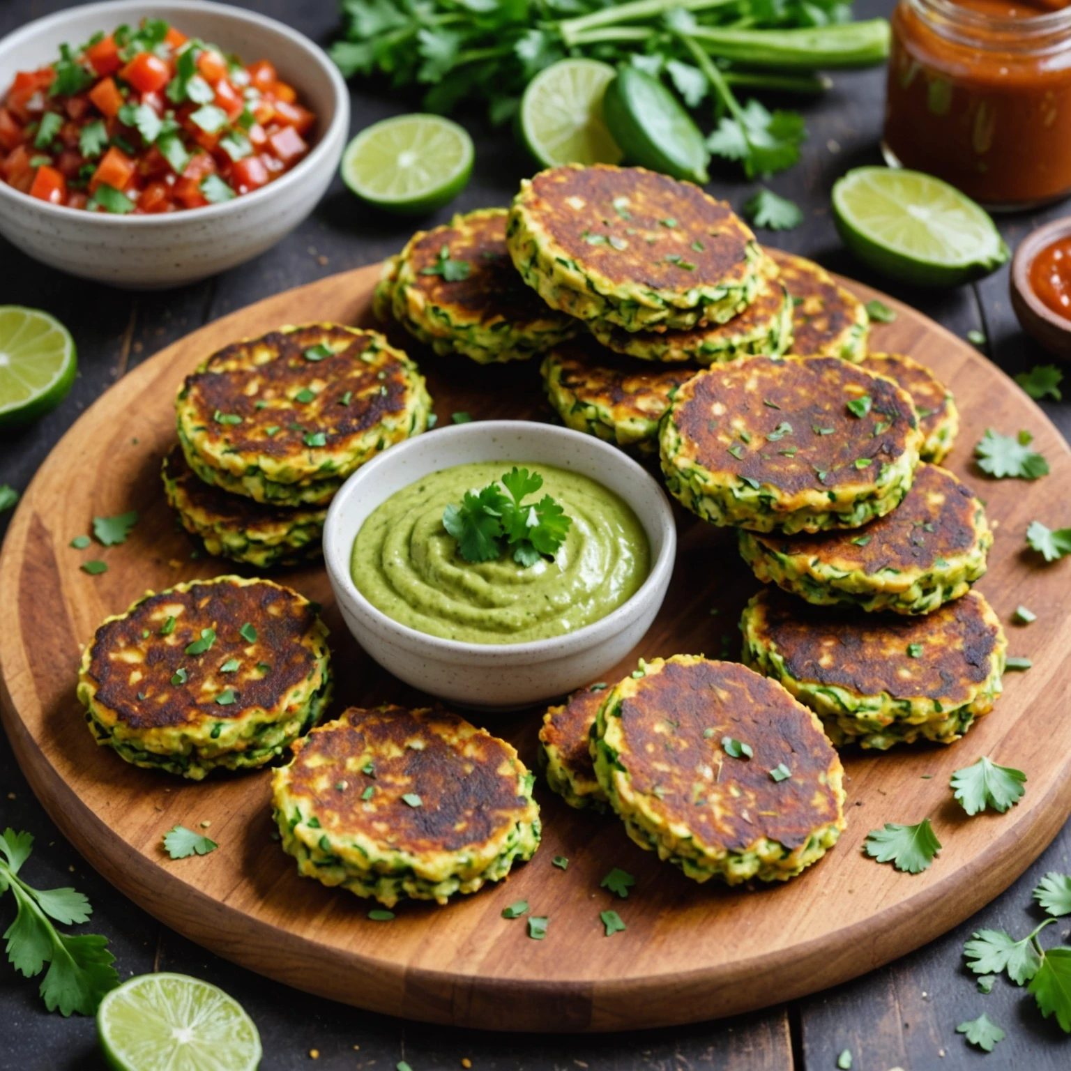 Gluten-Free Paleo Savory Zucchini and Almond Flour Fritters
