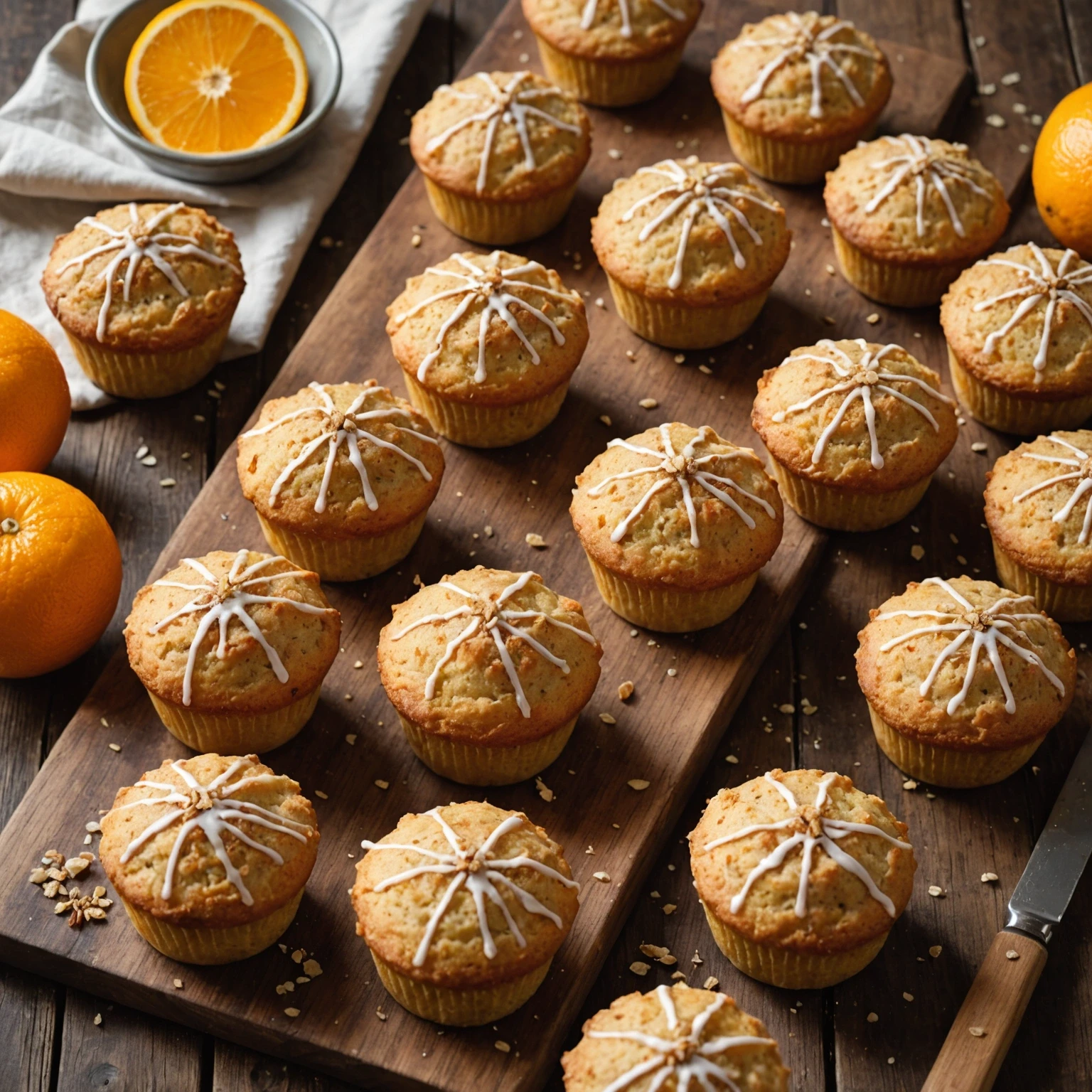 Gluten-Free Cinnamon Orange Scone Muffins