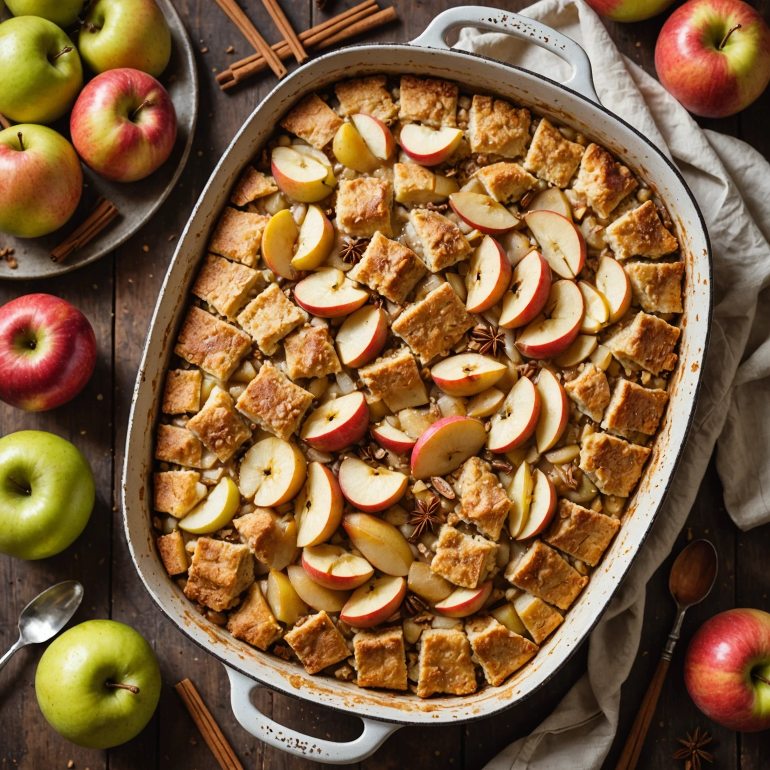 Gluten-Free Family-Friendly Holiday Spiced Apple and Pear Cobbler