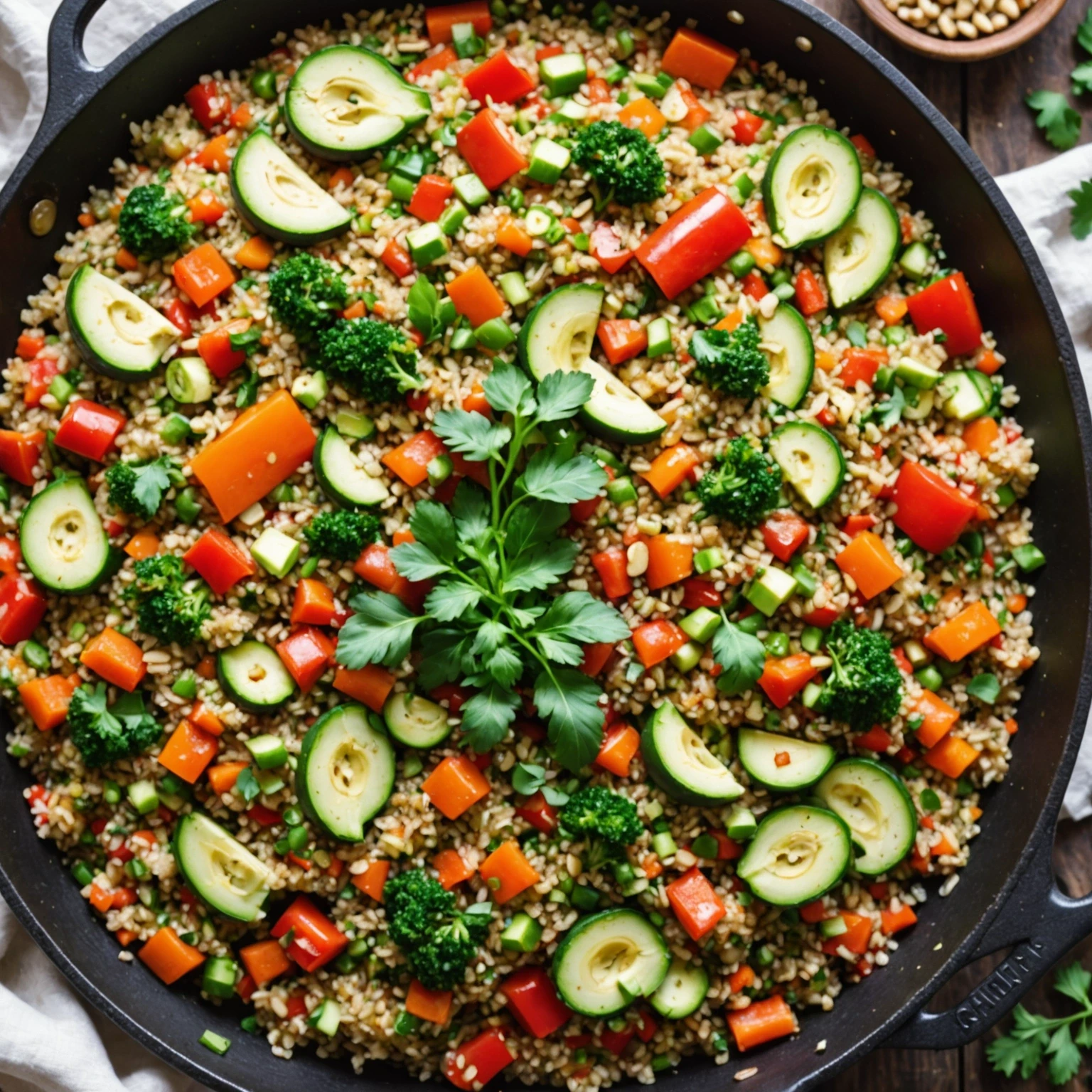 Gluten-Free Quick & Easy One-Pot Quinoa and Vegetable Pilaf