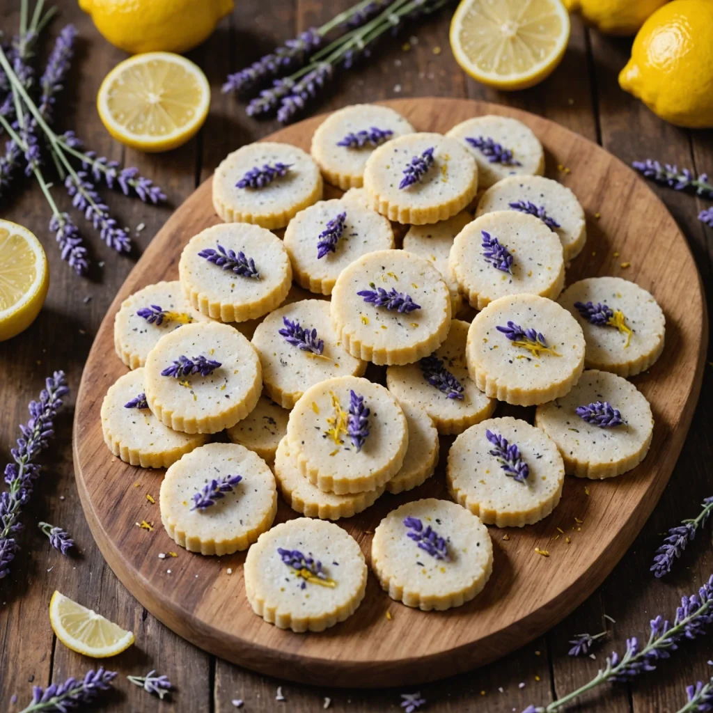 FreeFlourish gluten-free lemon lavender shortbread cookies ingredients